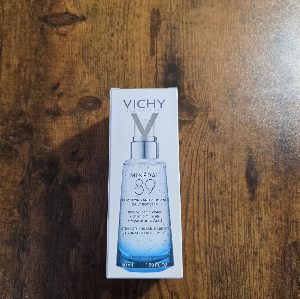 Vichy Mineral 89 Hyaluronic Acid Face Moisturizer (1.69oz.) NEW